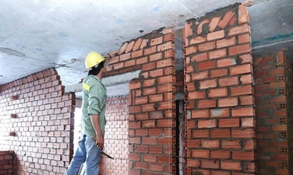 Bổ trụ trong tường xây và những nguyên tắc, kỹ thuật xây tường gạch